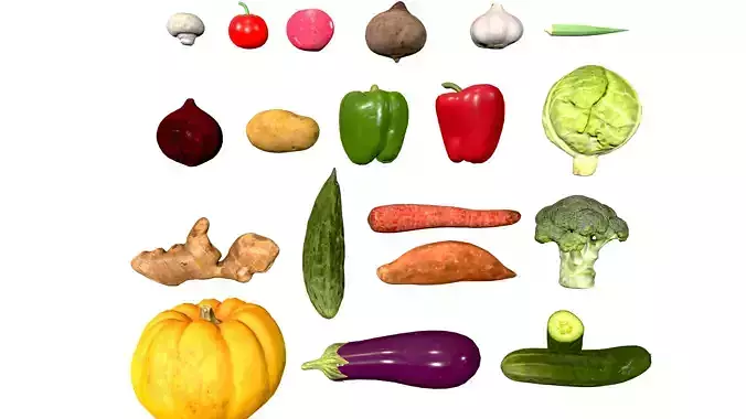 HQ Vegetables Collection