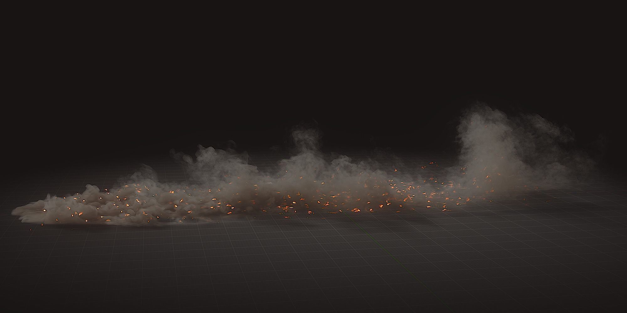 10 Animated Fire VDB Models 3D model_15