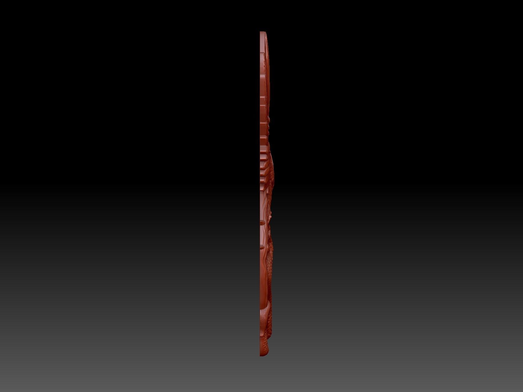 Birt  And Snake 3D print model_1