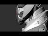 Mecha Head 3D print model_2
