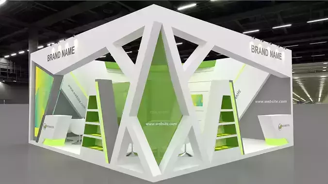 exhibition 3D model