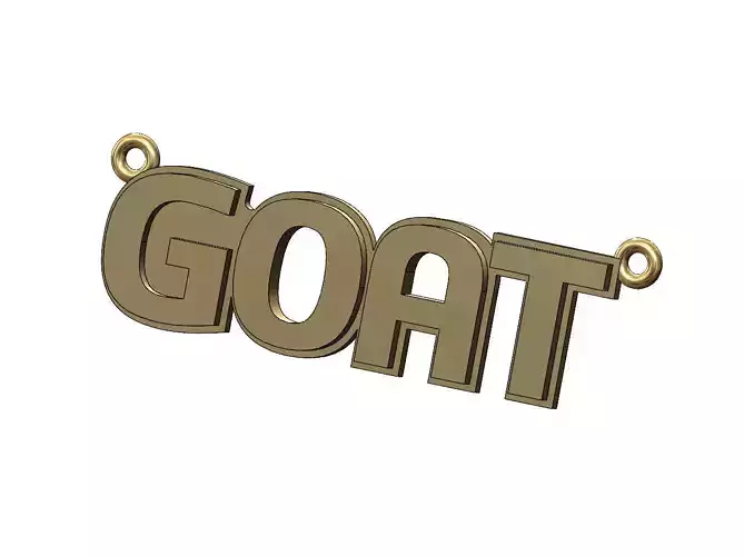 Goat pendant 