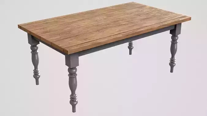 Farmhouse-style Kitchen Table