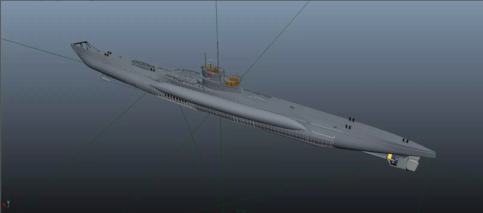 U552 Uborte 3D model_0