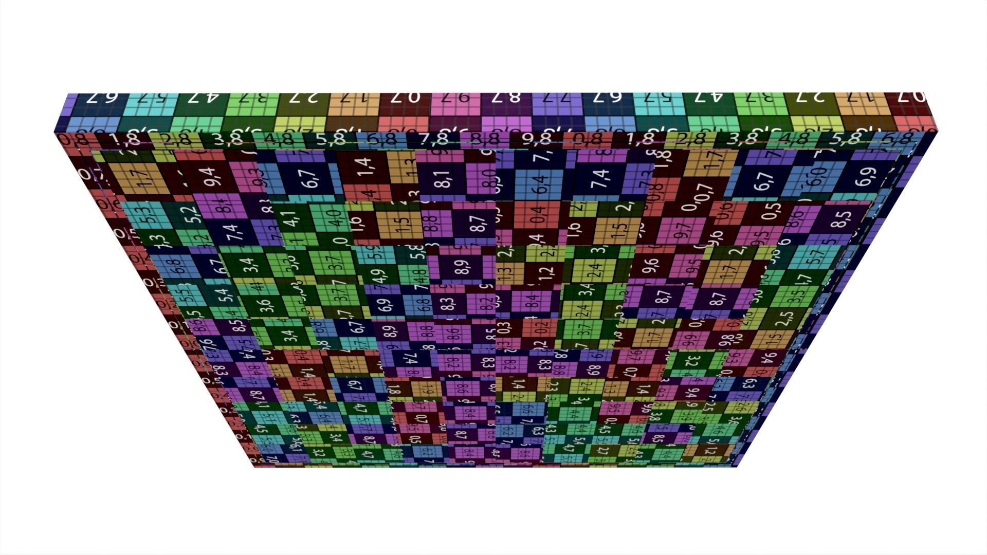 Checkers Draughts Board Table Strategy Game inside 3D model_9