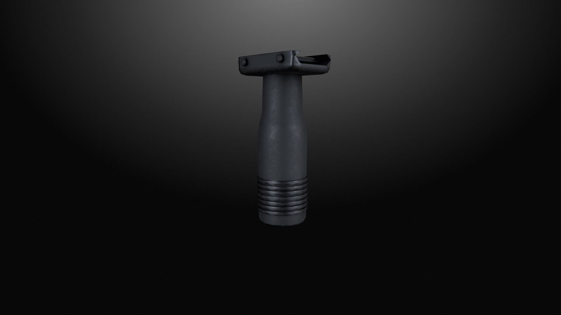 Gameready bipod pack Low-poly 3D model_4