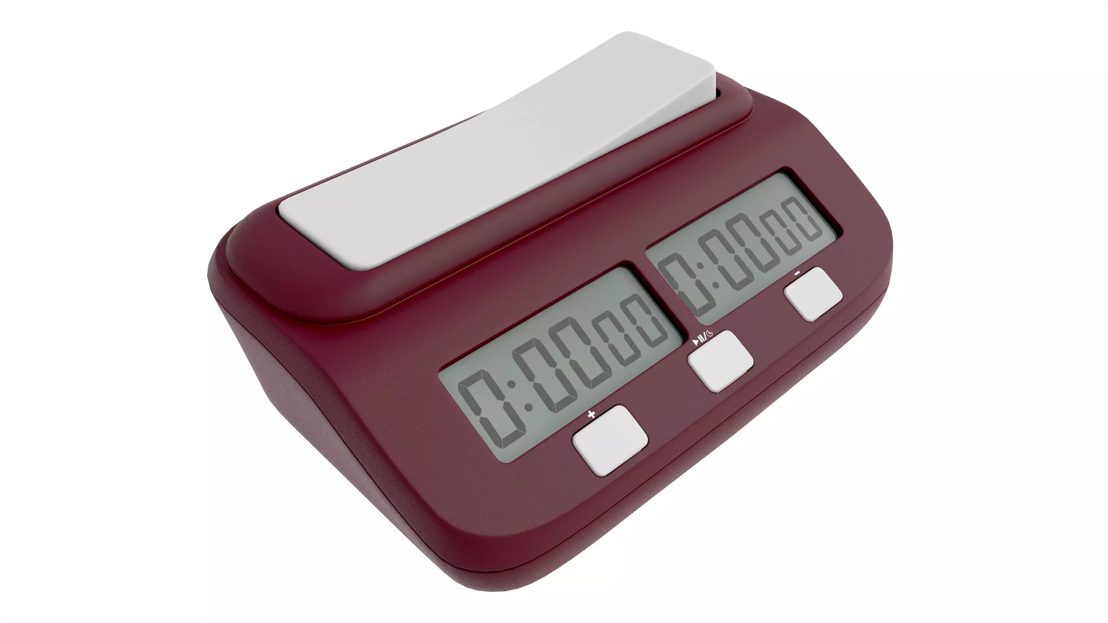 Chess Digital Timer Game Clock 3D model_0