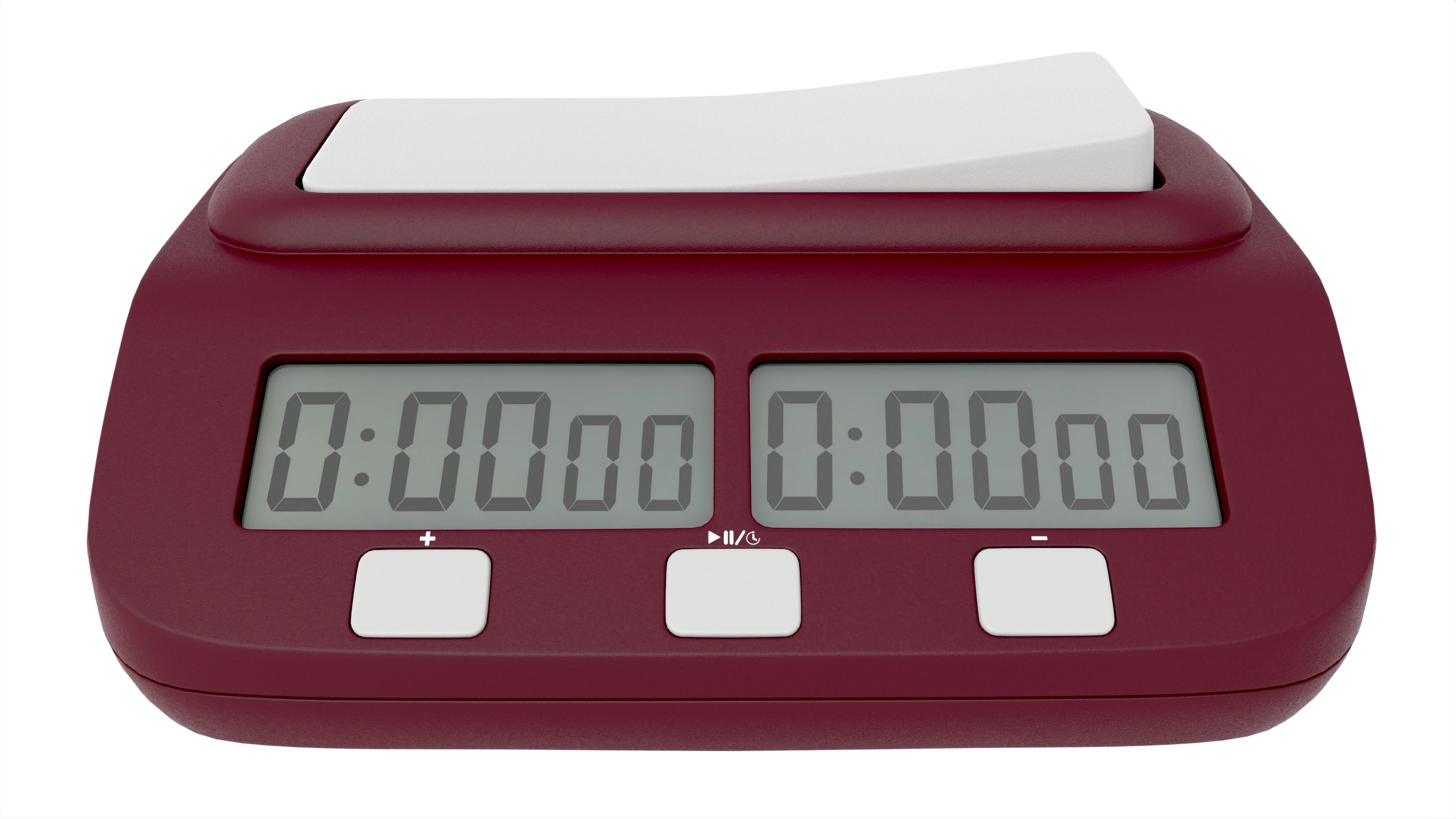 Chess Digital Timer Game Clock 3D model_2
