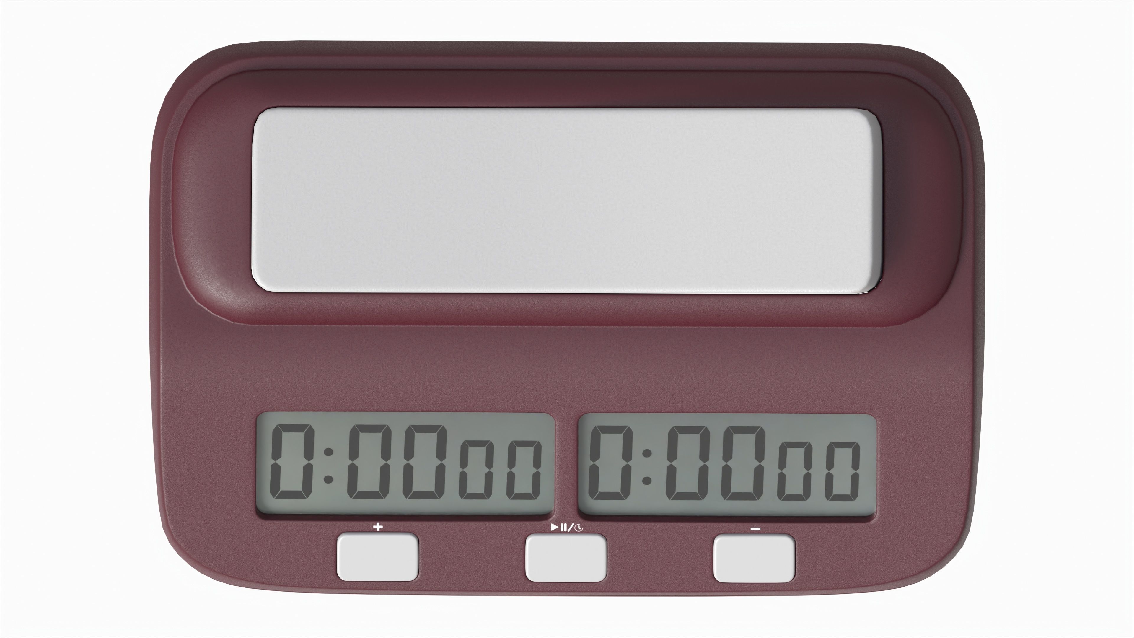 Chess Digital Timer Game Clock 3D model_5