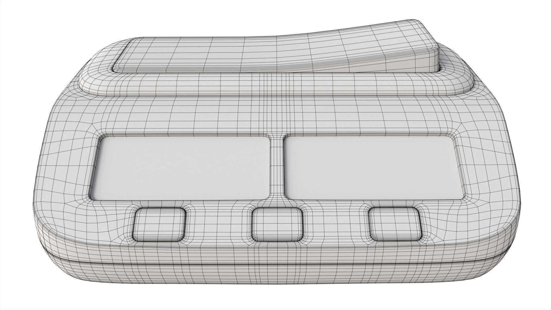Chess Digital Timer Game Clock 3D model_6