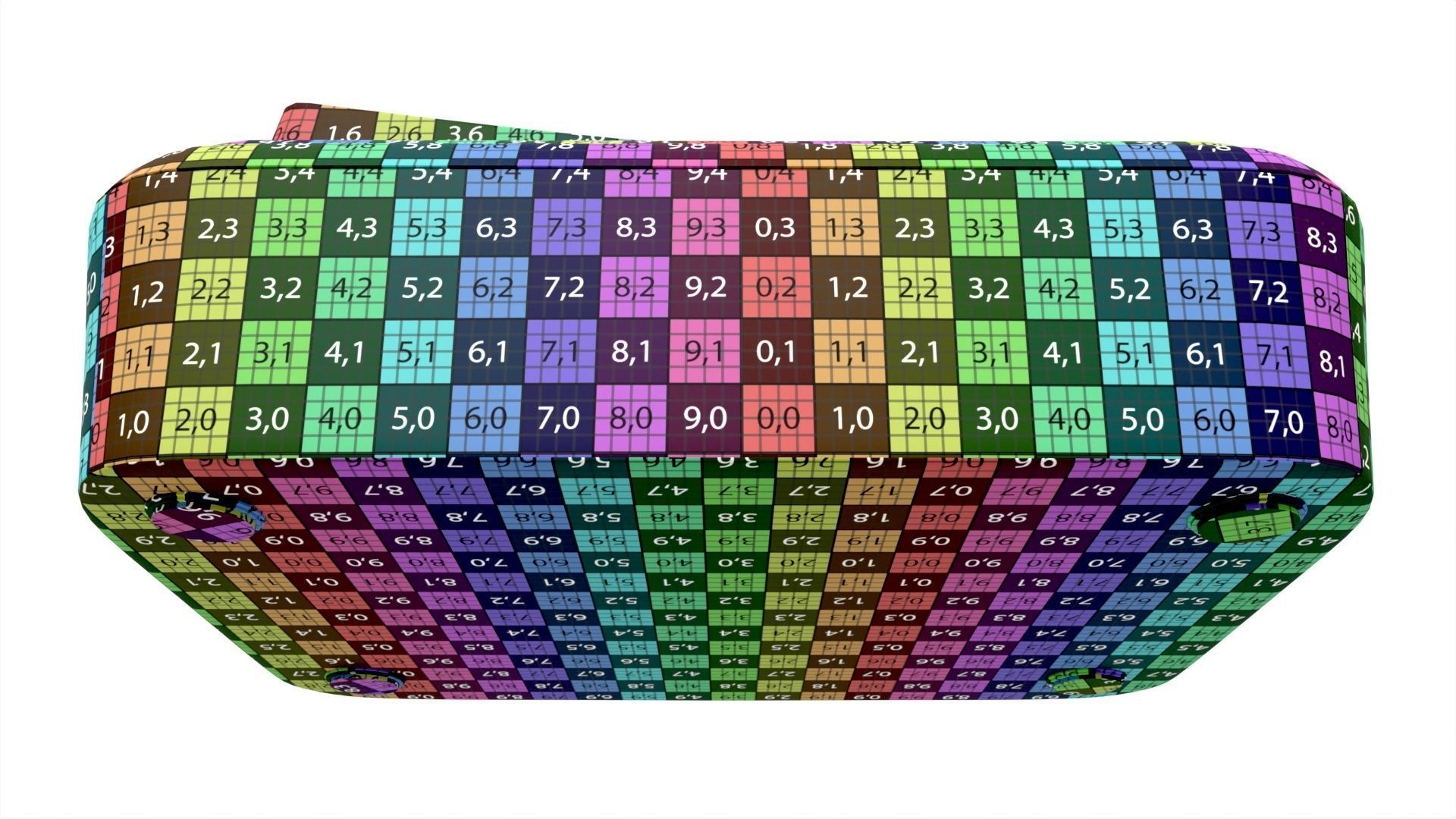 Chess Digital Timer Game Clock 3D model_9