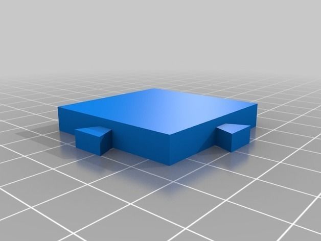 Chess board game 3D print model_3