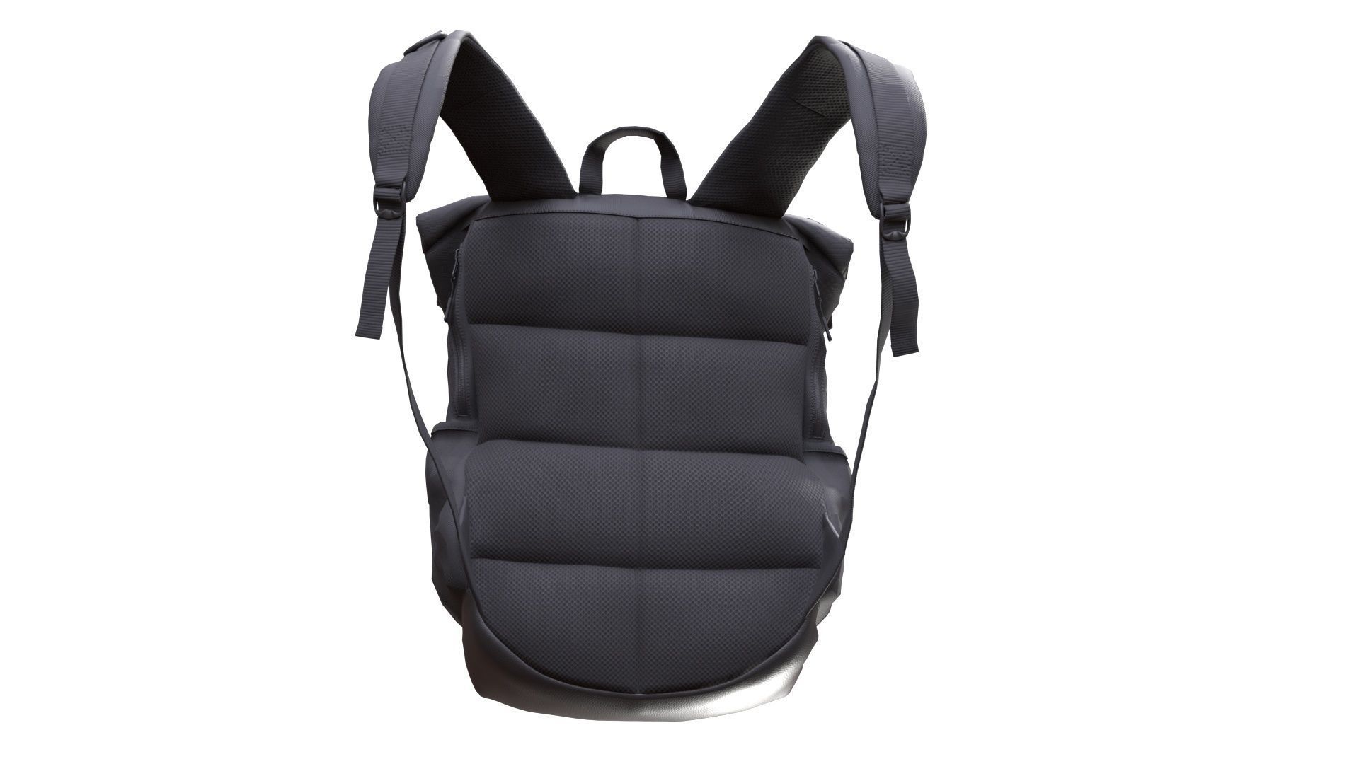 Mens Sweater Low-poly 3D model_6