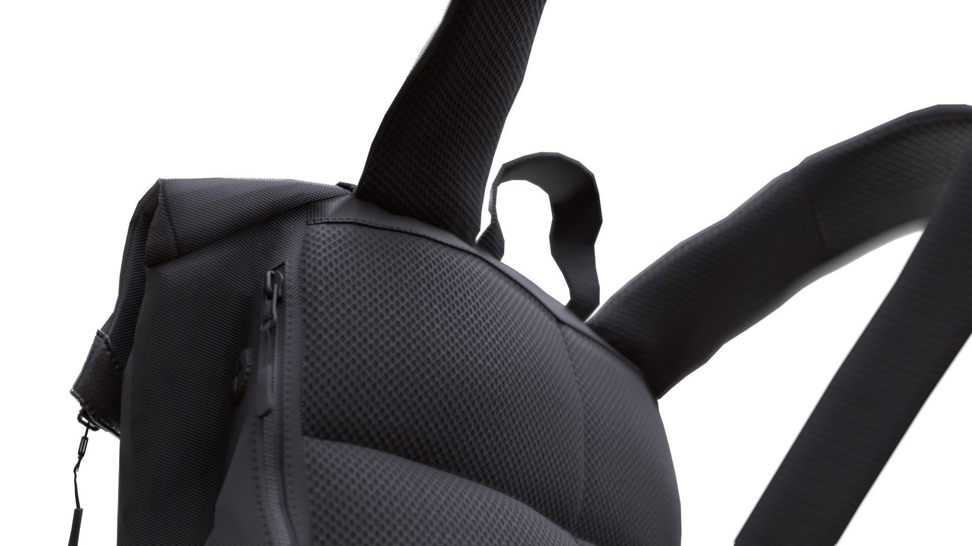 Mens Sweater Low-poly 3D model_7