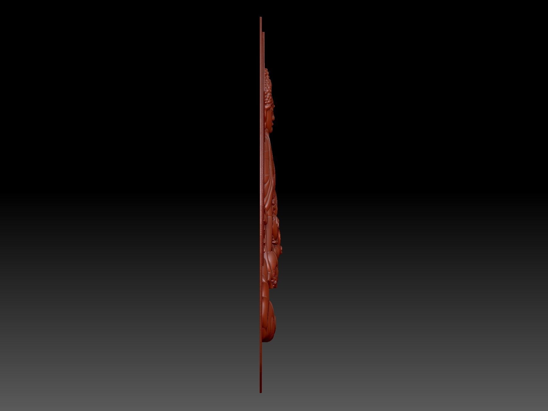 Buddha  3D print model_2