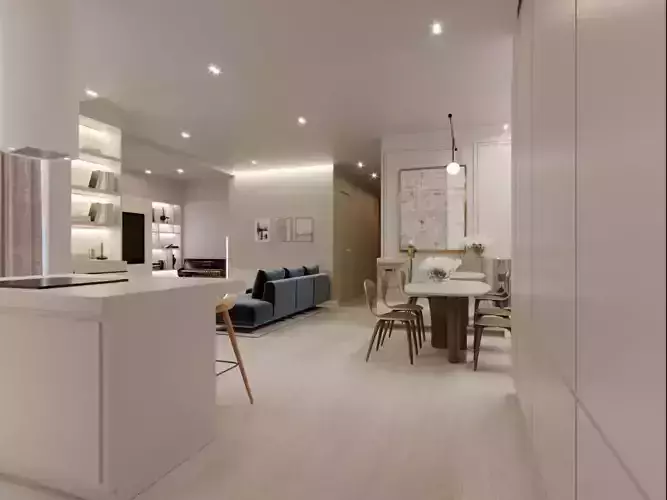 Living room minimalist 