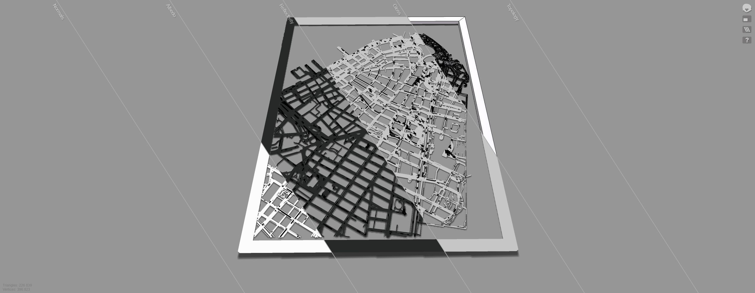 New York USA Streets and roads 3D print model_11