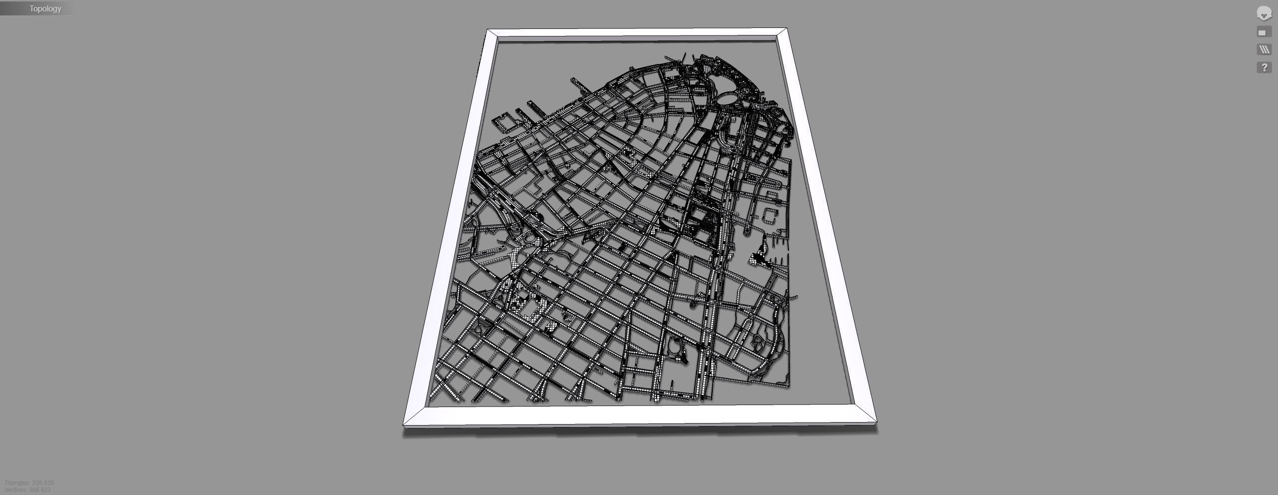 New York USA Streets and roads 3D print model_10