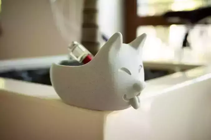 Cute dog bowl 1-year commercial licence 3D print model