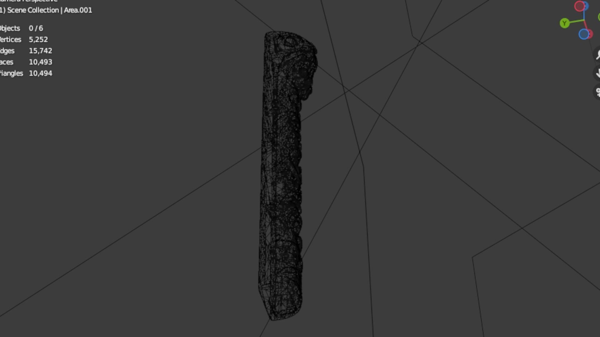 Classic carved decor ornament 407 3D model_6