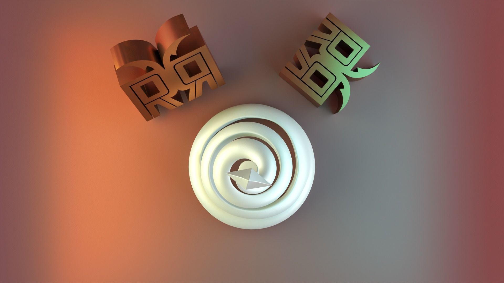 spiral Christmas Tree  3D print model_7