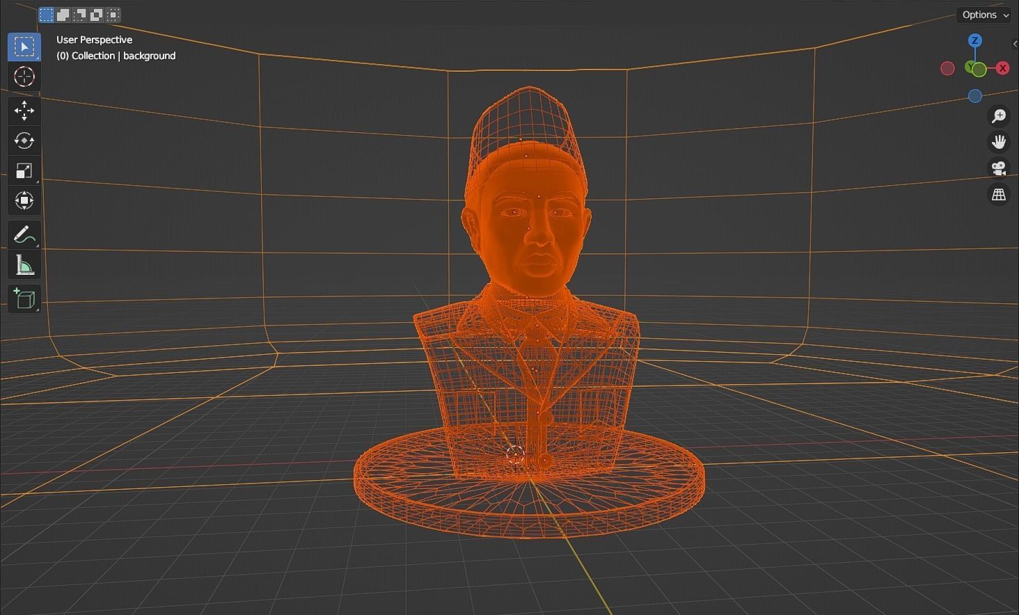 General Sudirman 3D model_12