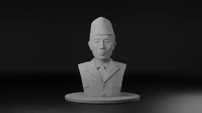 General Sudirman 3D model