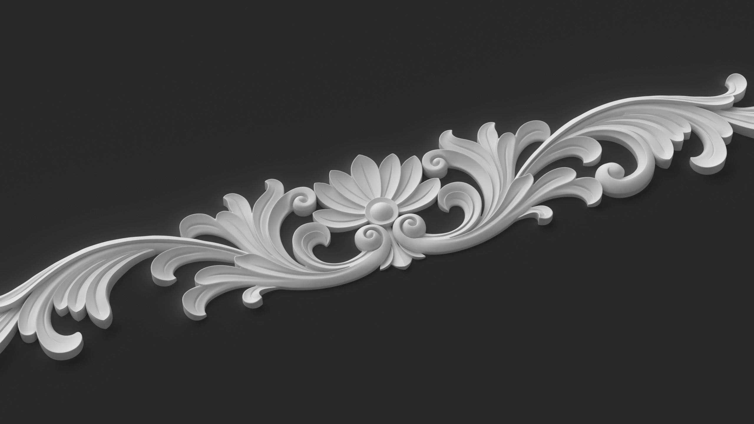 CNC Sculpted Ornament Pack Vol 8 3D print model_12