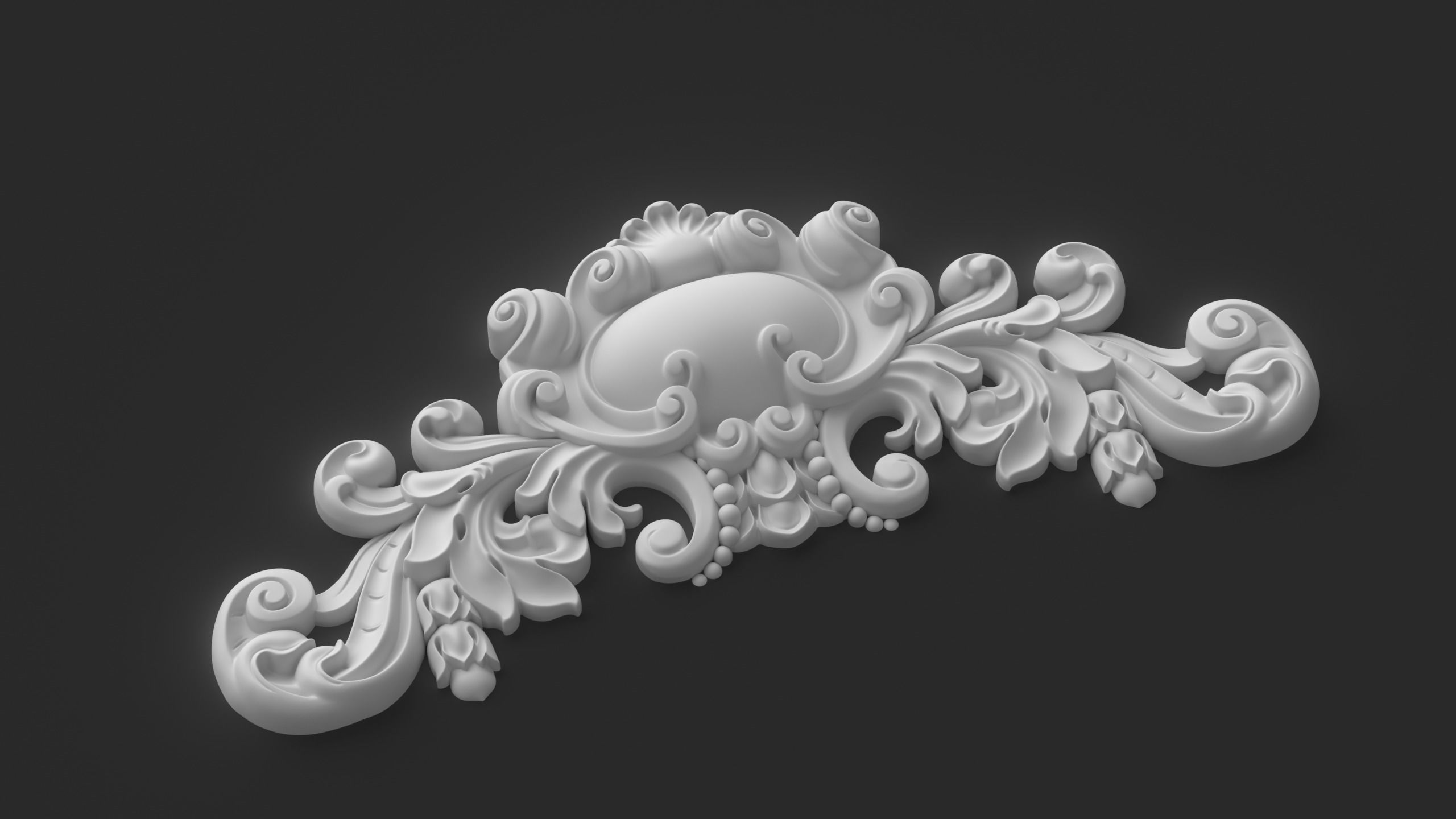 CNC Sculpted Ornament Pack Vol 8 3D print model_14