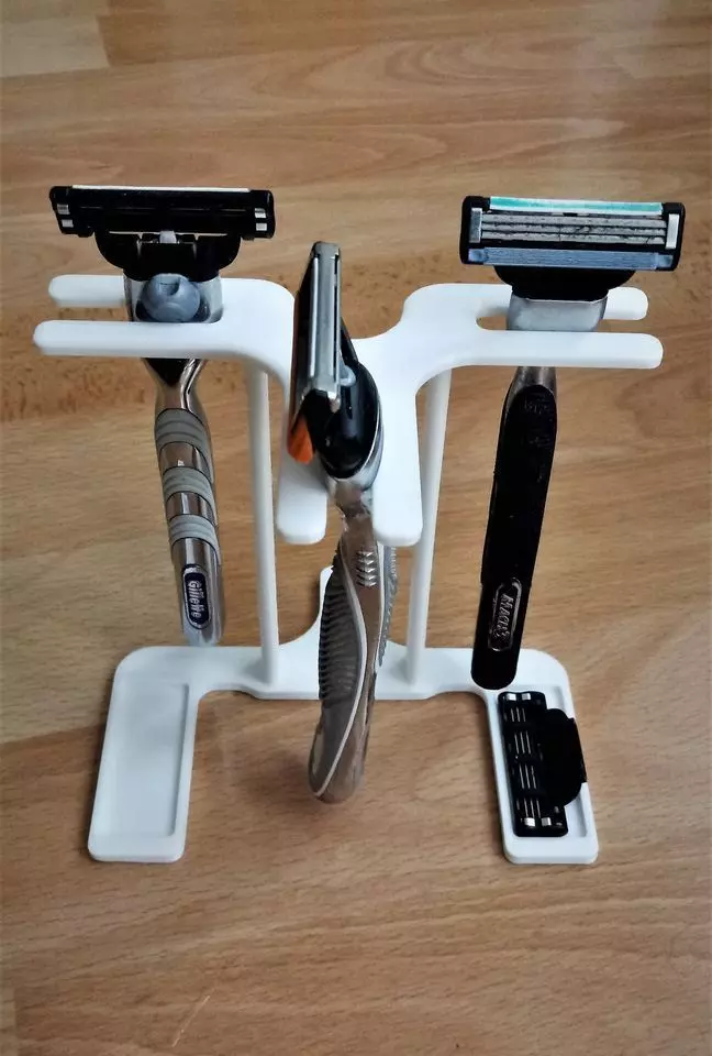 Gillette holder 3D print model_0