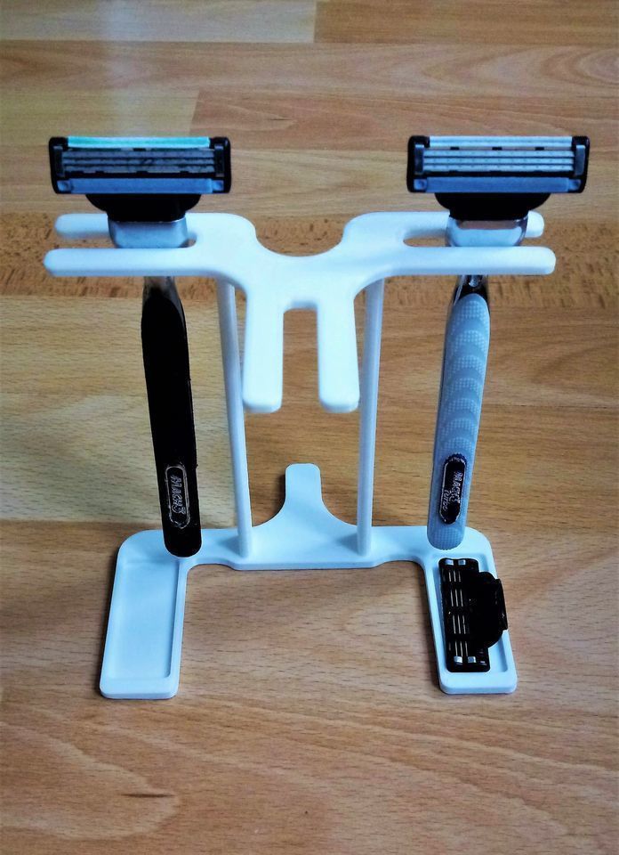 Gillette holder 3D print model_5