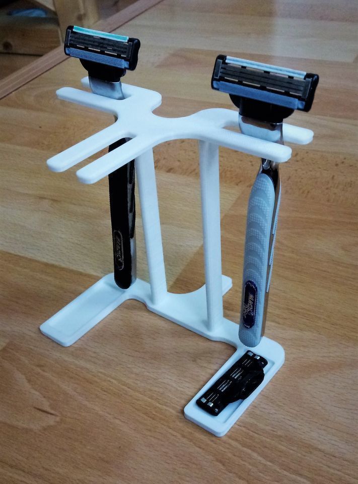 Gillette holder 3D print model_2