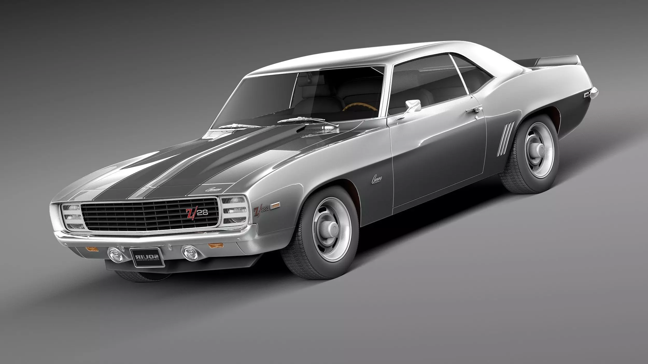 Chevrolet Camaro Z28 CG 1969 3D model
