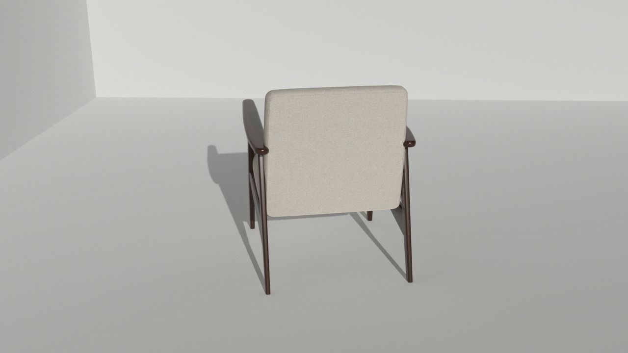 Armchair Free 3D model_3