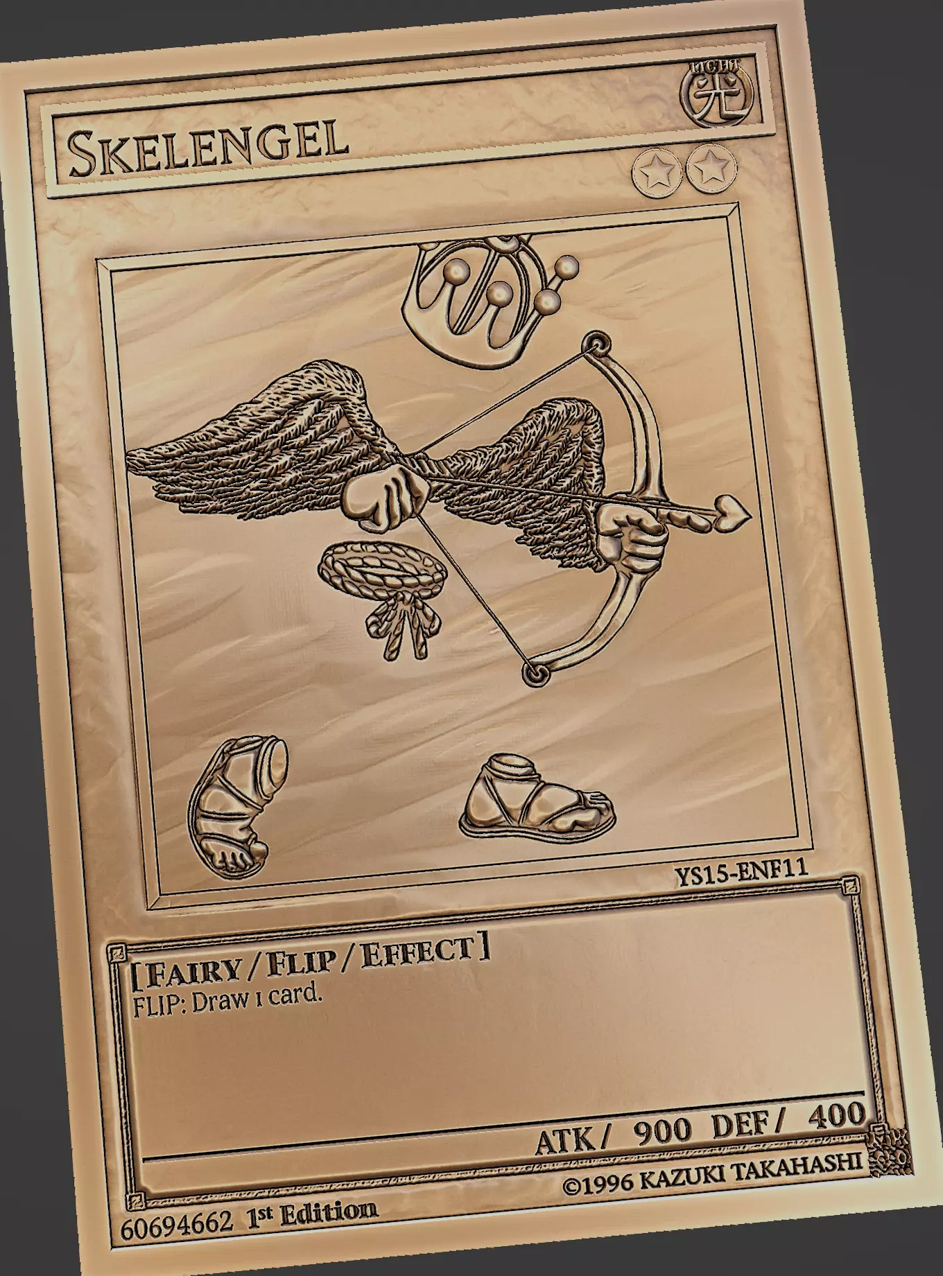 skelengel - yugioh Free 3D print model