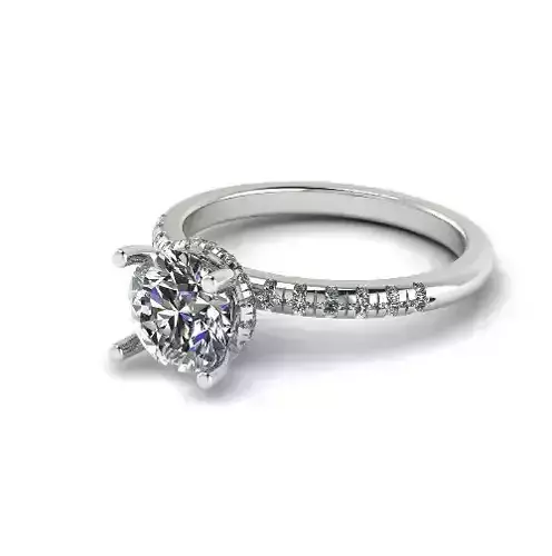 Solitaire ring Model 4530