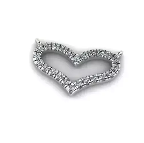 Heart pendant Model 4523