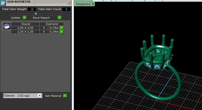 Ring Model 4510 3D print model_9