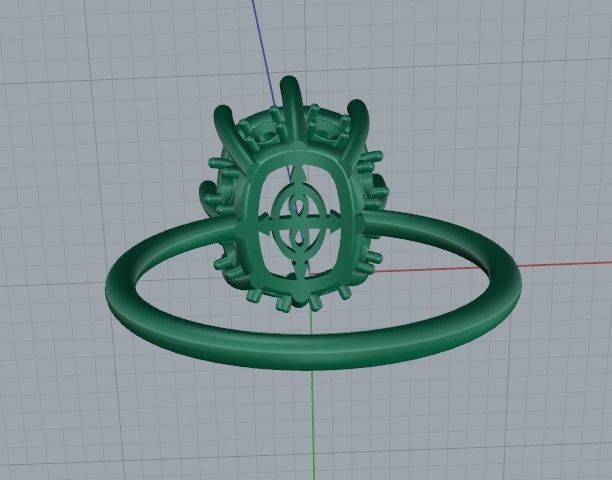 Ring Model 4510 3D print model_4