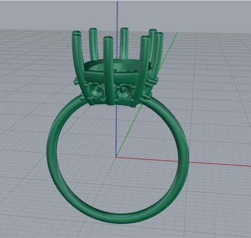 Ring Model 4510 3D print model_3
