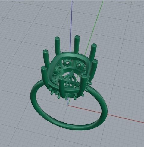 Ring Model 4510 3D print model_2