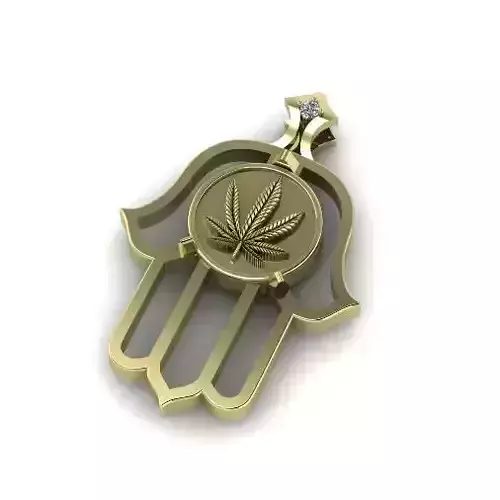 Hamsa pendant Model 4509