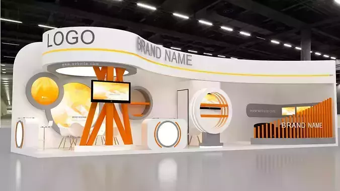 exhibition 3D model