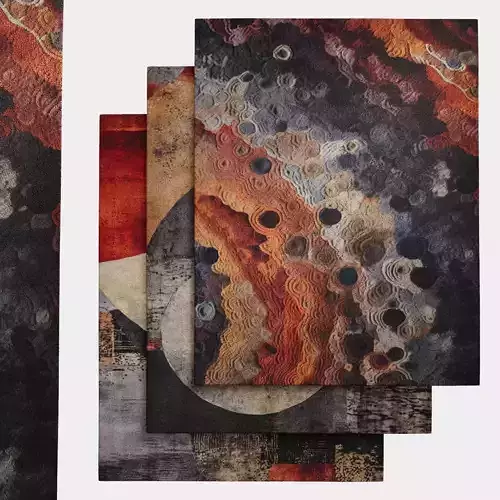 High-Quality 3D Rugs Collection for Interior Design