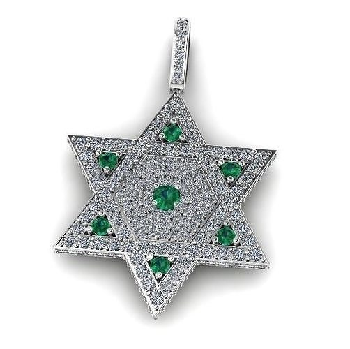 Star of David pendant Model 4580 3D print model