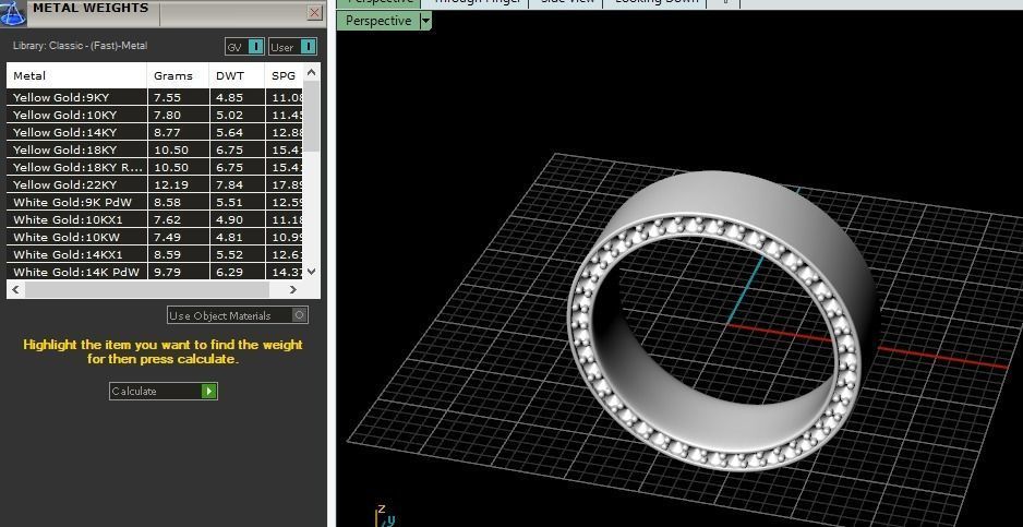 Ring Model 4565 3D print model_7