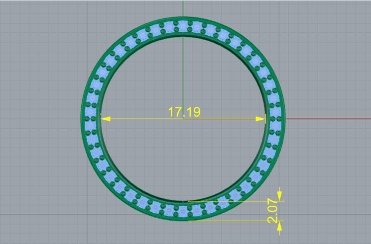 Ring Model 4565 3D print model_5