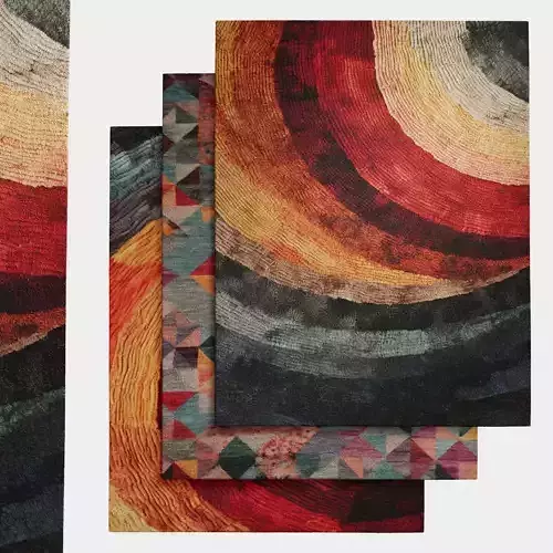 High-Quality 3D Rugs Collection for Interior Design