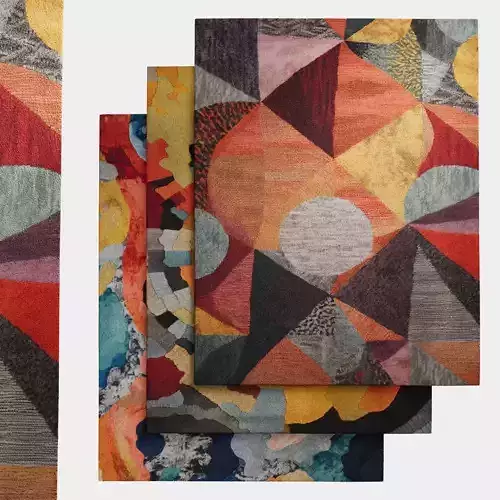 High-Quality 3D Rugs Collection for Interior Design