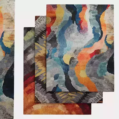 High-Quality 3D Rugs Collection for Interior Design